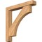 Ekena Millwork Westlake Block Smooth Bracket w/ Offset Brace, Western Red Cedar, 5 1/2"W x 34"D x 34"H BKT0604X34X34WTL05SWR - alternate 1